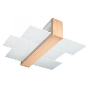 Glass ceiling light brown, Fouzia