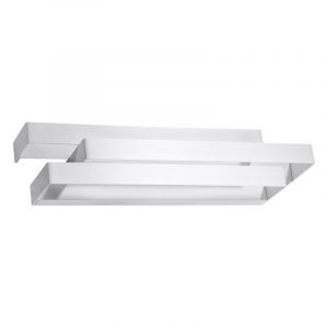 Aluminium up down wall light white, Keshia