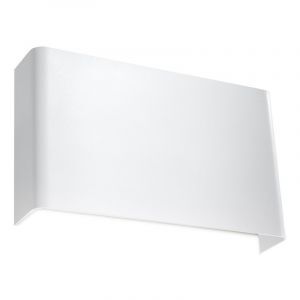 Aluminium up down wall light white, Laetitia