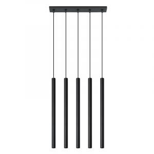 Aluminium pendant light black, Hillary