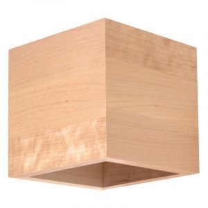 Wood up down wall light brown, Andro