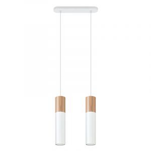 Aluminium pendant light brown, Francesca