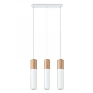 Aluminium pendant light brown, Francesca