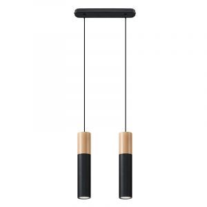 Aluminium pendant light brown, Francesca