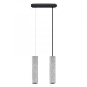 Concrete pendant light grey, Feyza