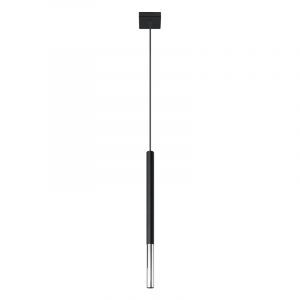 Aluminium pendant light chrome, Ilonca