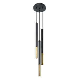 Aluminium pendant light gold, Ilonca
