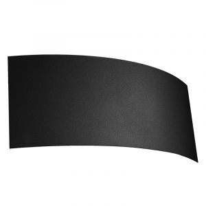 Aluminium up down wall light black, Jorgo