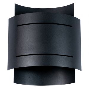 Aluminium up down wall light black, Karwan