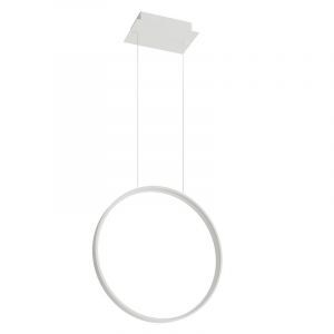Aluminium pendant light white, Ringo, 30W, 3000K LED