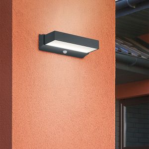 Anthracite outdoor light modern, Sejet, 11W, 3000K LED, IP54