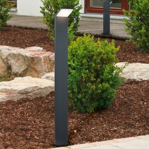 Black outdoor light modern, Solana, 9W, 3000K LED, IP54