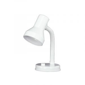 White desk lamp plastic, Lagos, with switch