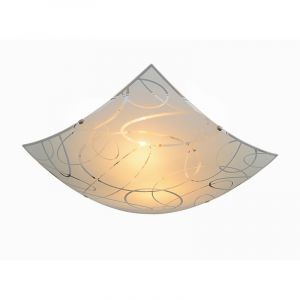 White flush ceiling light classic, Antoine