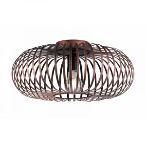 Copper flush ceiling light modern, Avni