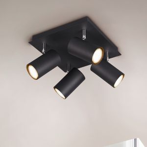 Black ceiling spotlight modern, Kaso