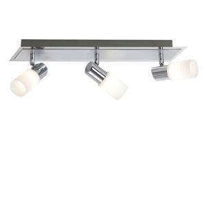 Grey ceiling spotlight glass, Morely, 4,3W, 3000K LED