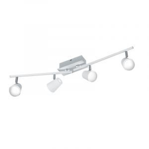 White ceiling spotlight glass, Laysha, 6W, 3000K LED