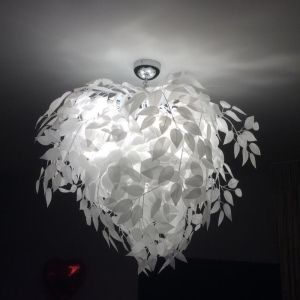 Chrome pendant light retro, Urwa