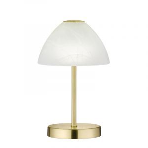 Nickel table lamp modern, Aaron, 2,5W, 3000K LED, with switch