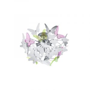 Chrome kid's ceiling light design, Gedser
