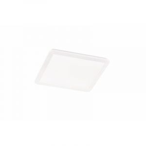 White flush ceiling light modern, Gistrup, 24W, 3000K LED, IP44