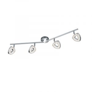 Chrome wall light modern, Vayannah, 4,5W, 3000K LED
