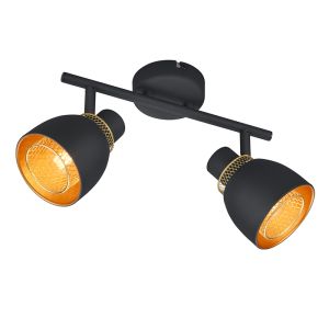 Black ceiling spotlight modern, Sylvano
