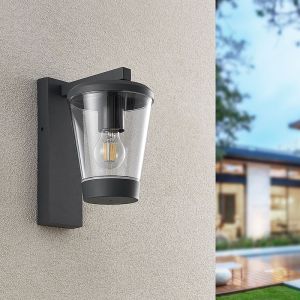 Anthracite outdoor light modern, Kerstin, IP44