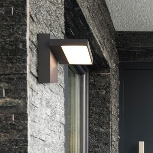 Anthracite outdoor light modern, Tabita, 8W, 3000K LED, IP54