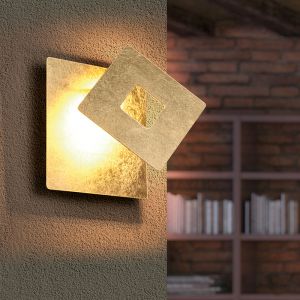 Golden wall light design, Ting, 6W, 3000K LED
