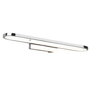 Chrome bathroom wall light modern, Martin, 22W, 3000K LED, IP44