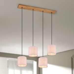 Nickel pendant light vintage, Milco