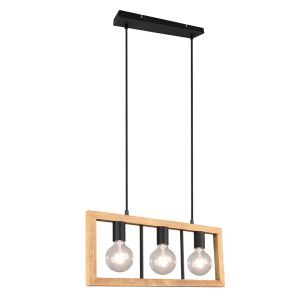 Black pendant light vintage, Rafiq
