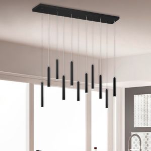 Black pendant light modern, Jessamy, 2,5W, 3000K LED