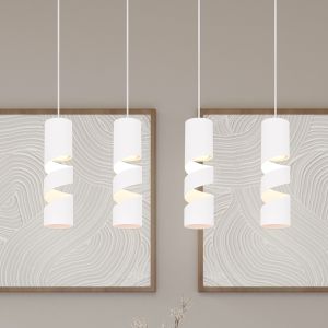 White pendant light design, Marouan