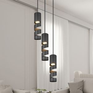 Black pendant light design, Marouan