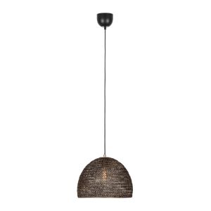 Rattan pendant light brass, Kardelen