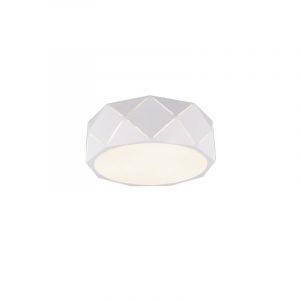 White flush ceiling light modern, Soloro