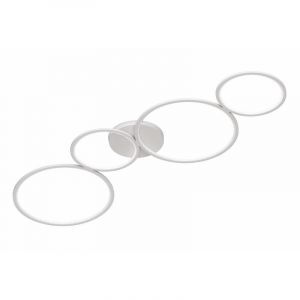 White flush ceiling light modern, Robon, 37W, 3000K LED