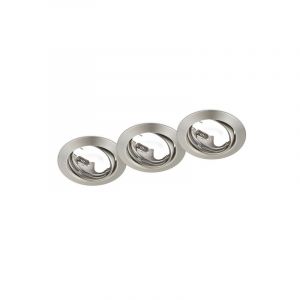 Nickel recessed light modern, Isabis