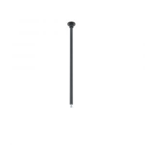 Suspension piece 2-phase track lighting, 25 cm, black