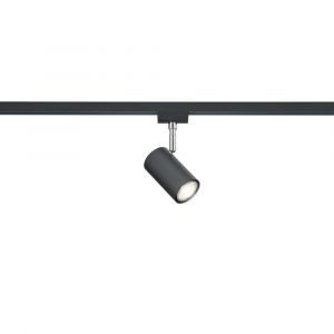 Black Kaso spot for 2 phase track lighting