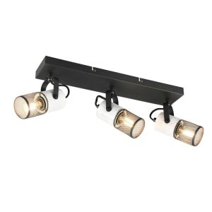 Black ceiling spotlight vintage, Marjet