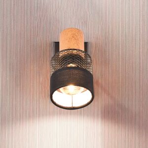 Black wall spotlight retro, Solmaz