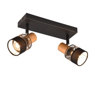 Black ceiling spotlight retro, Solmaz
