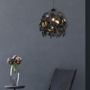 Black pendant light retro, Urwa
