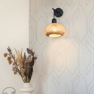 Bamboo wall light brown, Mertcan