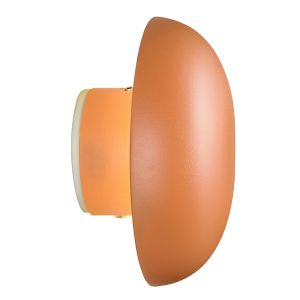 Orange rechargeable wall light metal, Khaoula, 1,5W, 3000K LED, 3-step dimmable