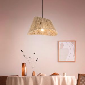 Brown pendant light rustic, Sakine